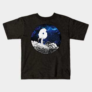 tree and space Kids T-Shirt